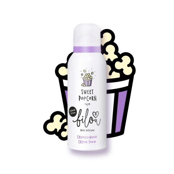 Bilou prausimosi putos (sweet popcorn)