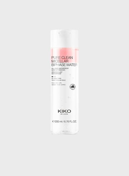 Kiko Milano veido micelinis vanduo (Pure Clean Micellar Biphase Water)