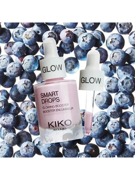 Kiko Milano veido serumas (smart glow drops)